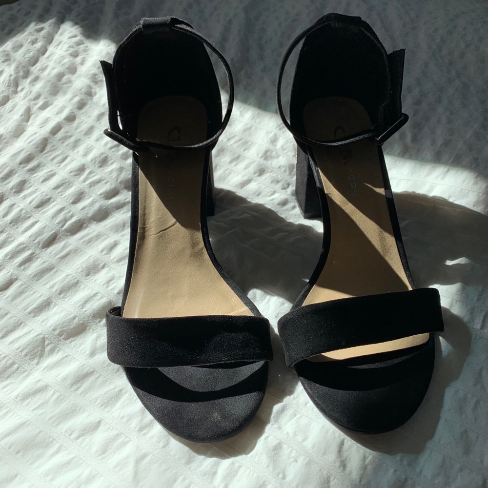 Black heels
